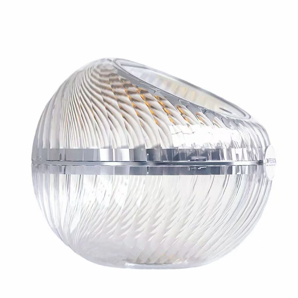 Coffee and Candy Plastic Round Box