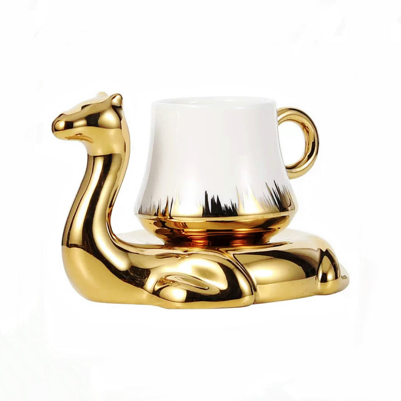 Arabic Style Ceramic Camel Coffee Cup Gift Set