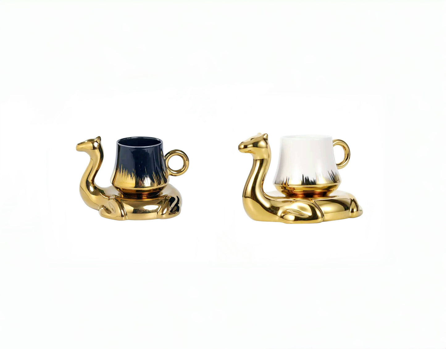 Arabic Style Ceramic Camel Coffee Cup Gift Set