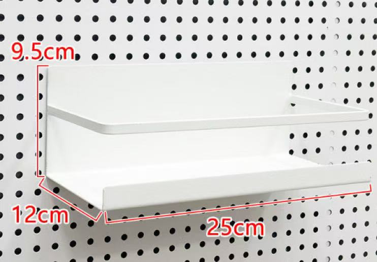 Pegboard Magnetic Accessories Basket Plate Hooks for Storage Wall