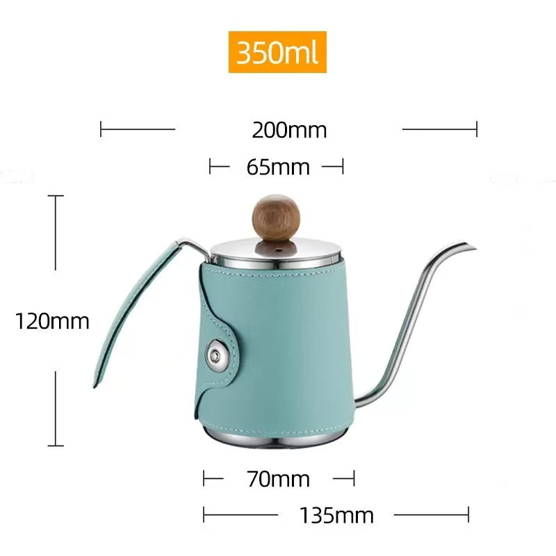 350ML Hand brewed coffee pot customized logo