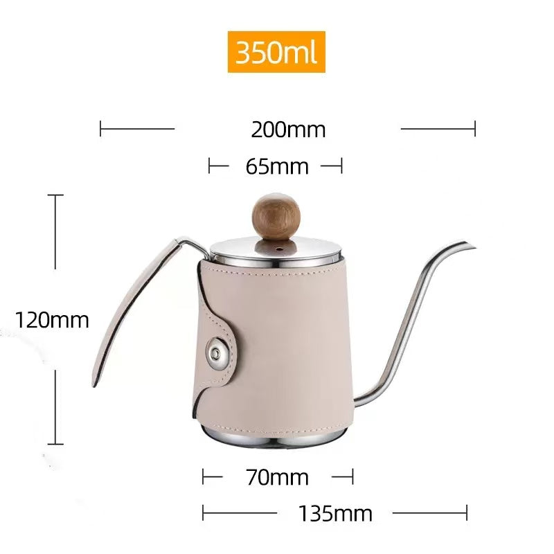 350ML Hand brewed coffee pot customized logo