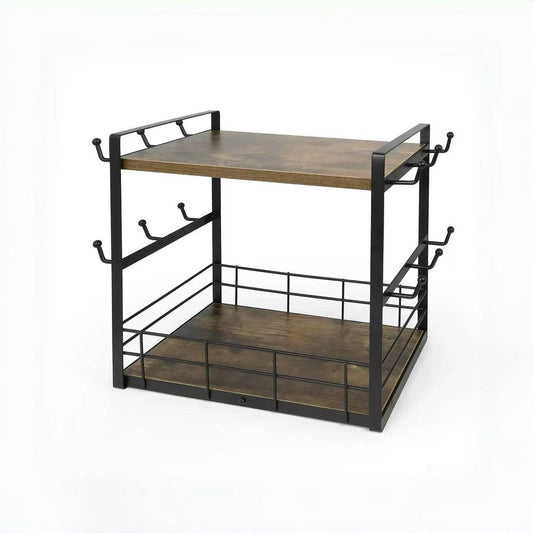 Coffee Bar Kitchen Storage Organizer