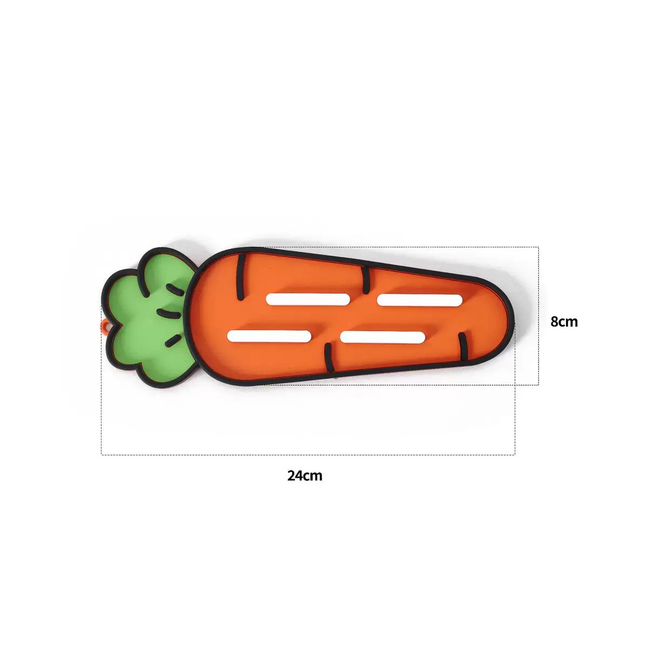 Silicone Cartoon Carrot Kitchen Pot Lid Holder