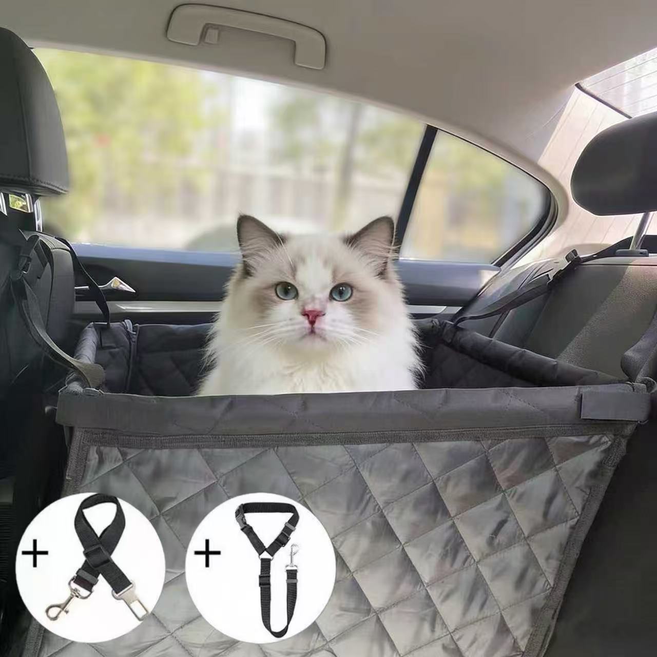 Single Seat Oxford Cloth Easy Assembled Waterproof Pet Mat Car Using Seat